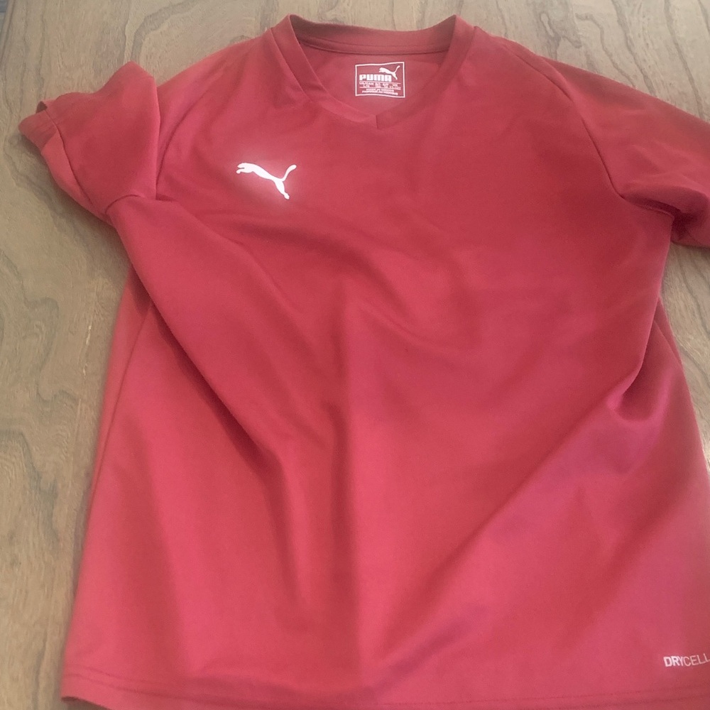 Puma Kids Maroon Tee